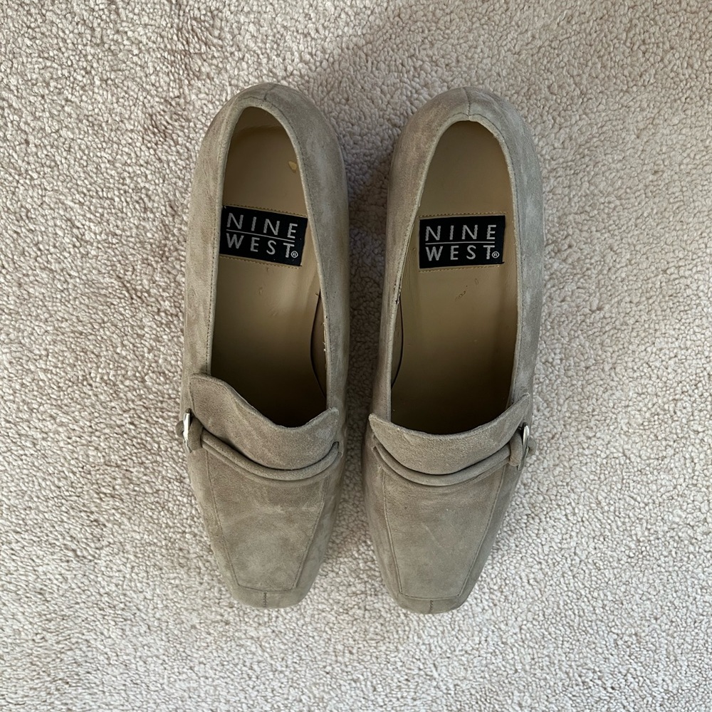 Nine West suede shoes